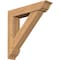 Ekena Millwork Traditional Traditional Smooth Bracket w/ Offset Brace, Western Red Cedar, 7 1/2"W x 36"D x 36"H BKT0806X36X36TRA01SWR - alternate 1